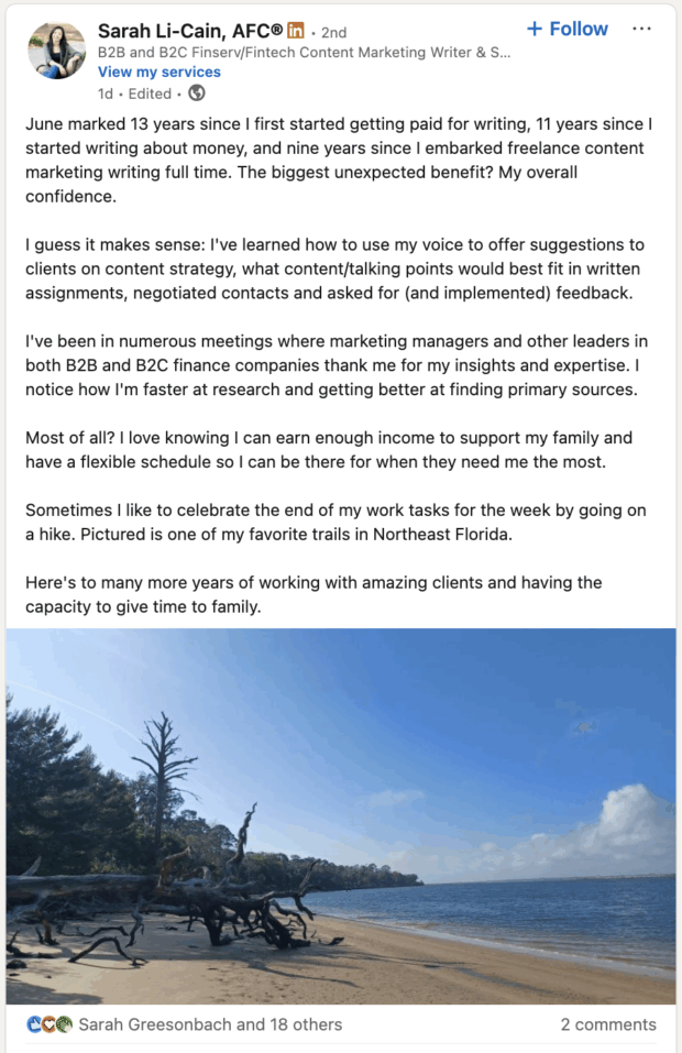 content strategy and writing milestones