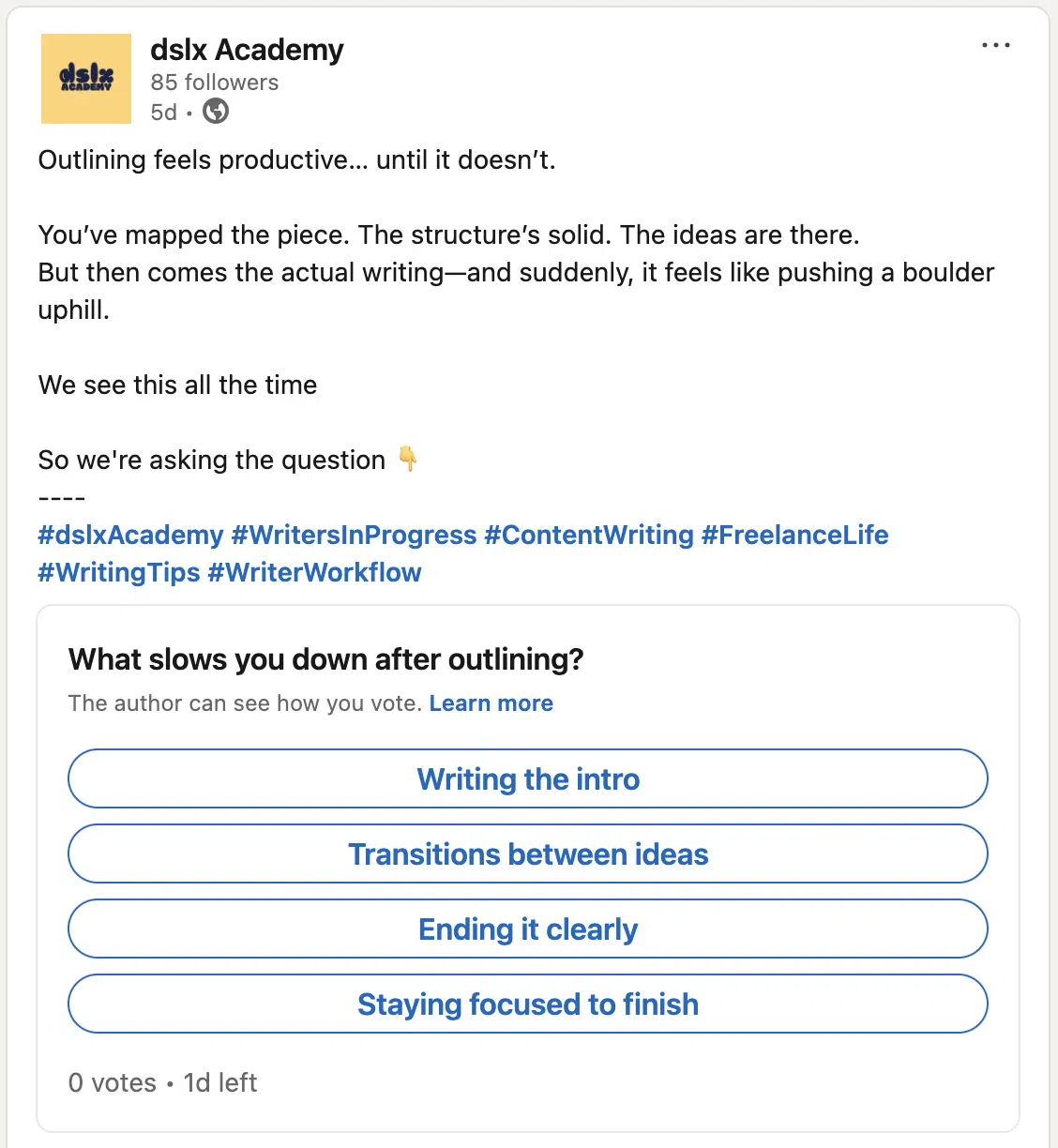What to post on LinkedIn: 30 ideas plus examples - Amplitude Marketing