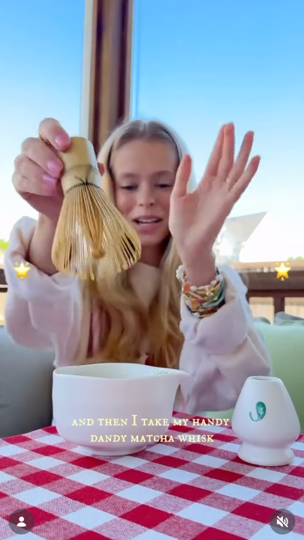Instagram Reel from Jade Leaf Matcha featuring an influencer partnership