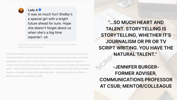 client testimonials with names natural talent for storytelling
