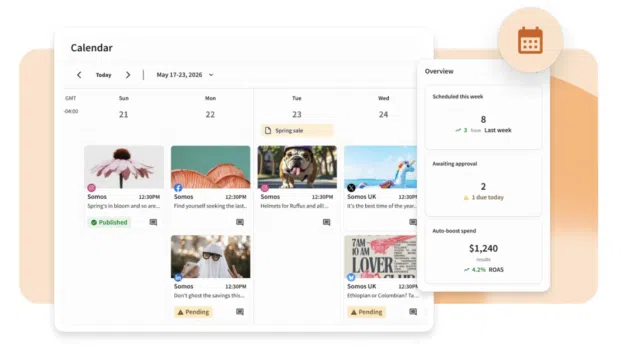 Facebook scheduling with Perch by Hootsuite
