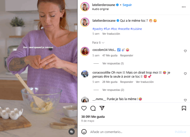 Légende « Qui a le même toc ? »