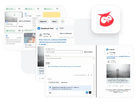 Planner: Quote posts directly from your content calendar