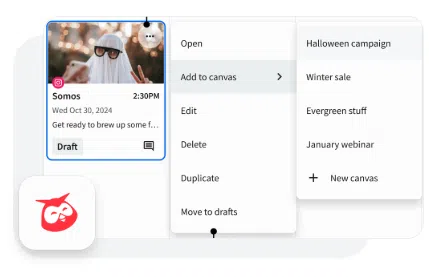 Planner: Manage posts faster with the new Card Menu