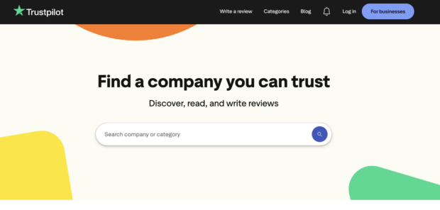Trustpilot product shot - Trustpilot is a review platform designed to instill confidence in consumers, operating with transparency and integrity. It helps businesses collect verified reviews, display trust signals through widgets and ratings, and turn authentic customer experiences into a reputation asset