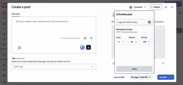 How to create a social media posting schedule in 2026