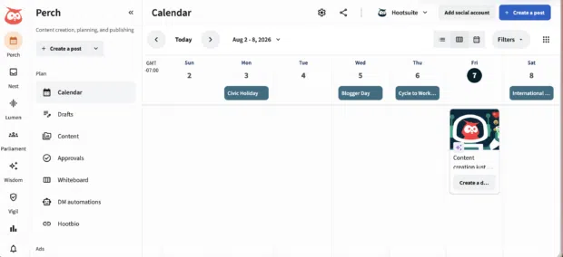 How to create a social media posting schedule in 2026