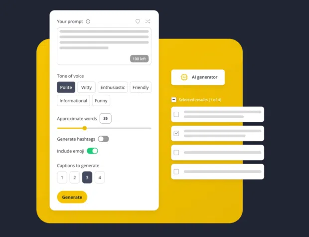 SocialBee: AI tool for social media content creation