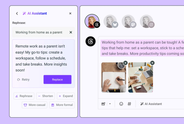 Buffer: AI tool for social media content creation