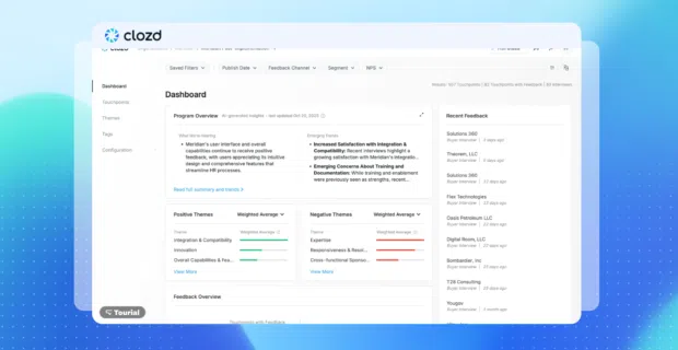 Clozd: best competitive intelligence tools for sales enablement