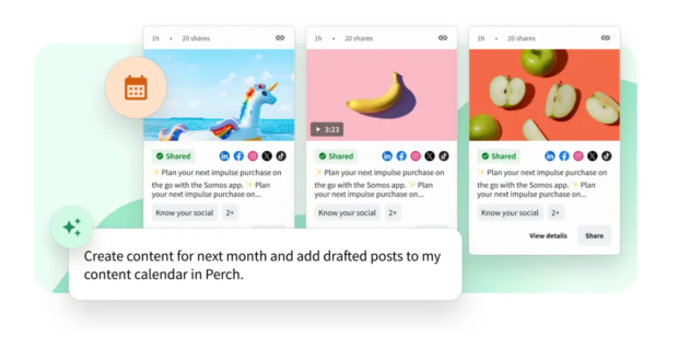Content creation workflow between Perch and Wisdom