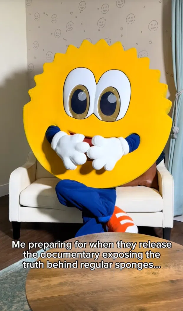 A trend-driven TikTok from Scrub Daddy