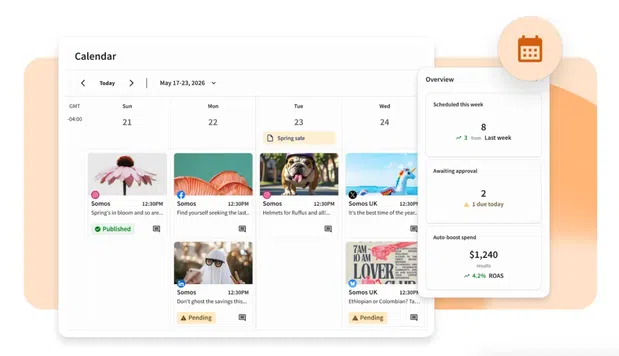 Content planner in Perch