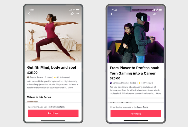 TikTok Series examples